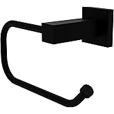 Allied Brass MT-24E-BKM Montero Collection Euro Style Toilet Tissue Holder, Matte Black