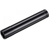 1/2 Inch Drive X 27mm Deep Socket – 8 Inch Length, 6-Point CR-V Steel Metric Socket