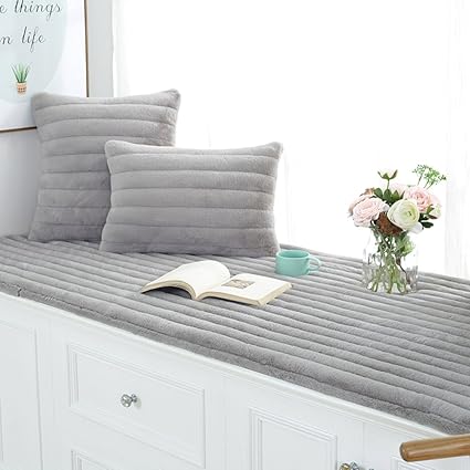 Amazon Com Yu An Bay Window Mat Window Sill Mat Plush Bay Window