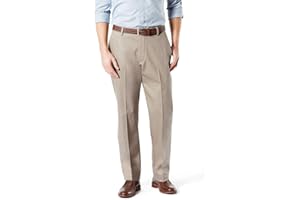 Dockers Men's Classic Fit Signature Khaki Lux Cotton Stretch Pants