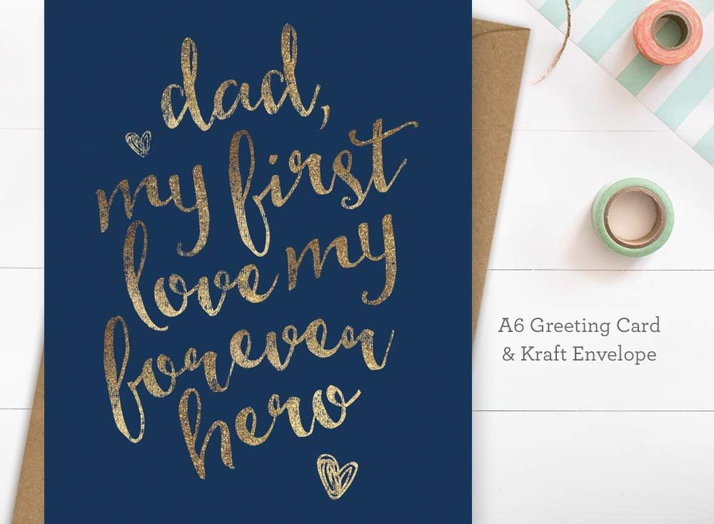 Love You Dad Gifts, Fathers Day Card from Daughter, Wedding Father of The Bride Card, Unique Father's Day Cards - Image 3