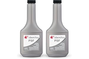 Idemitsu Power Steering Fluid, 2 Pack - 12oz PSF Vehicle Steering Fluid Power Steering Oil for Vehicle Maintenance