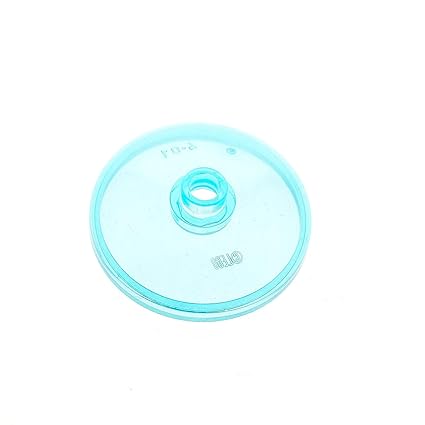 Bausteine gebraucht 1 x Lego System Sat Schüssel transparent hell blau 3x3 Abdeckung Radar Schild Star Wars 75190 7661 7260 4