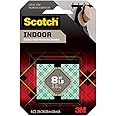 Scotch Indoor Mounting Squares, 2-in x 2-in, White, 6-Squares (111-LRG)