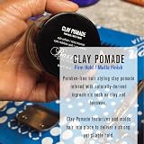 Baxter of California Clay Pomade 2oz Natural Matte Finish Hair Styling view 3