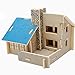 Funnylive3D Wooden Puzzle -country house 3D Artwork 3D Models Kids Educational Toy for Kids Adults the Best Birthday Gift