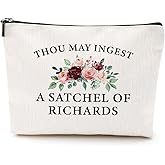 Funny Gifts Makeup Bag Humor Sarcastic Cosmetic Bag for Women Friend Coworker Bestie Sister Girl Teen Social Worker Leader Mom Teacher Therapist Saying Joke Graduation Birthday Christmas