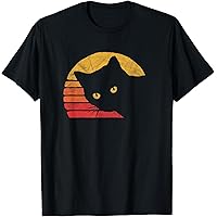 Amazon.com: Cat Shirt. Retro Style T-Shirt : Clothing, Shoes & Jewelry