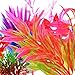 Cosmos 10 PCS Color Aquarium Fish Tank Decorative Plastic Plants, Artificial Water Plants, Random Colors