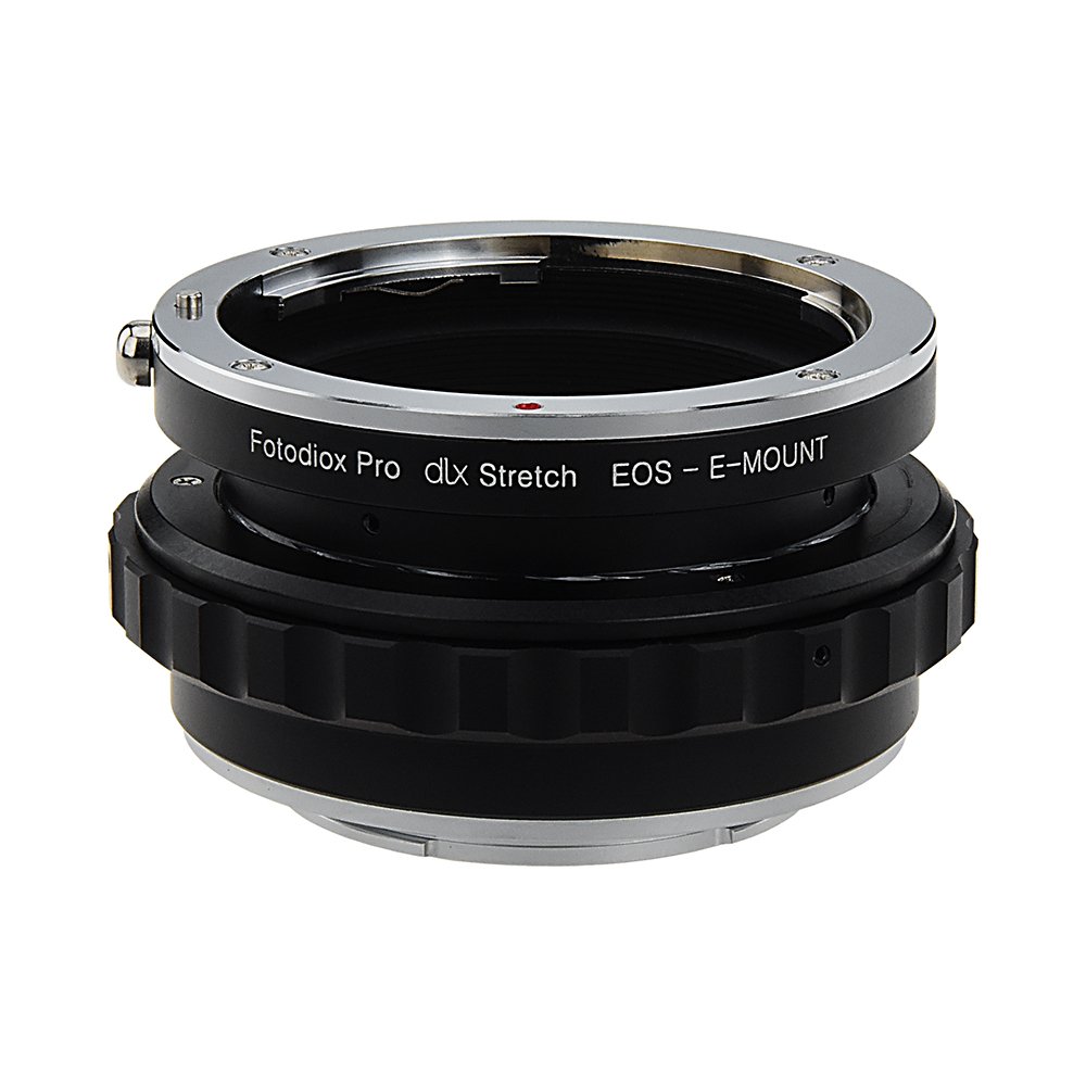 Fotodiox DLX Stretch Lens Mount Adapter Compatible with Canon EOS EF and EF-S Lenses to Sony E-mount Cameras