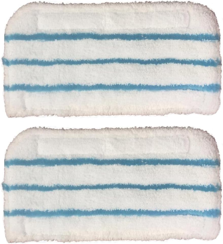 GIBTOOL Microfiber Mop Pad for Black & Decker Steam Mop FSM1610 FSM1630 Replacement Mopping Cloth Washable and Reusable 2 pcs (2)