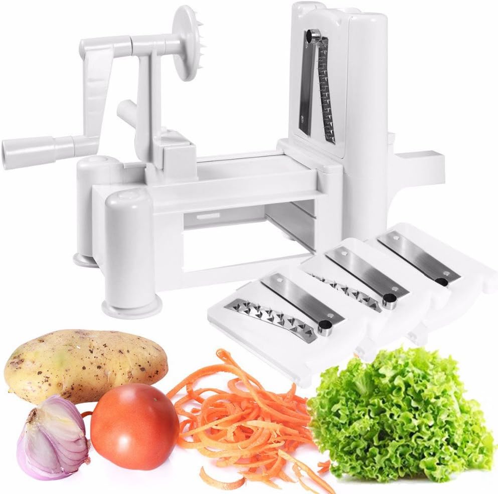 CY Vegetable SpiralizerProfessional Spiral Vegetable Slicer Kitchen