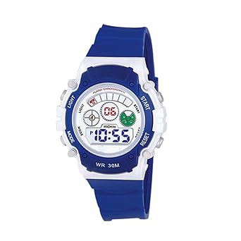 Vizion Digital LCD Multicolor Dial Watch for Kids-VZN-B2558-4