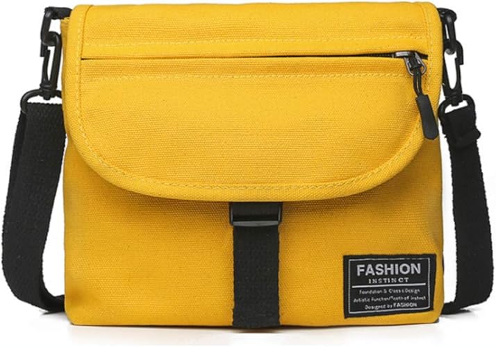 Amazon Co Jp Twin Happiness ショルダーバッグ サコッシュバッグ レディース 軽量 マルチ 大容量 多機能 斜めがけ 黄色 シューズ バッグ