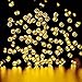 8 Modes 72ft 200 LED Solar String Lights, Satu Brown Fairy Waterproof Outdoor Decorative Lights for Garden, Patio, Yard, Home, Christmas Tree, Parties