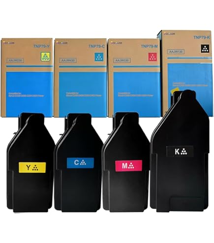 Amazon.com: OEM Konica Minolta for TNP79K (AAJW130) Black Toner