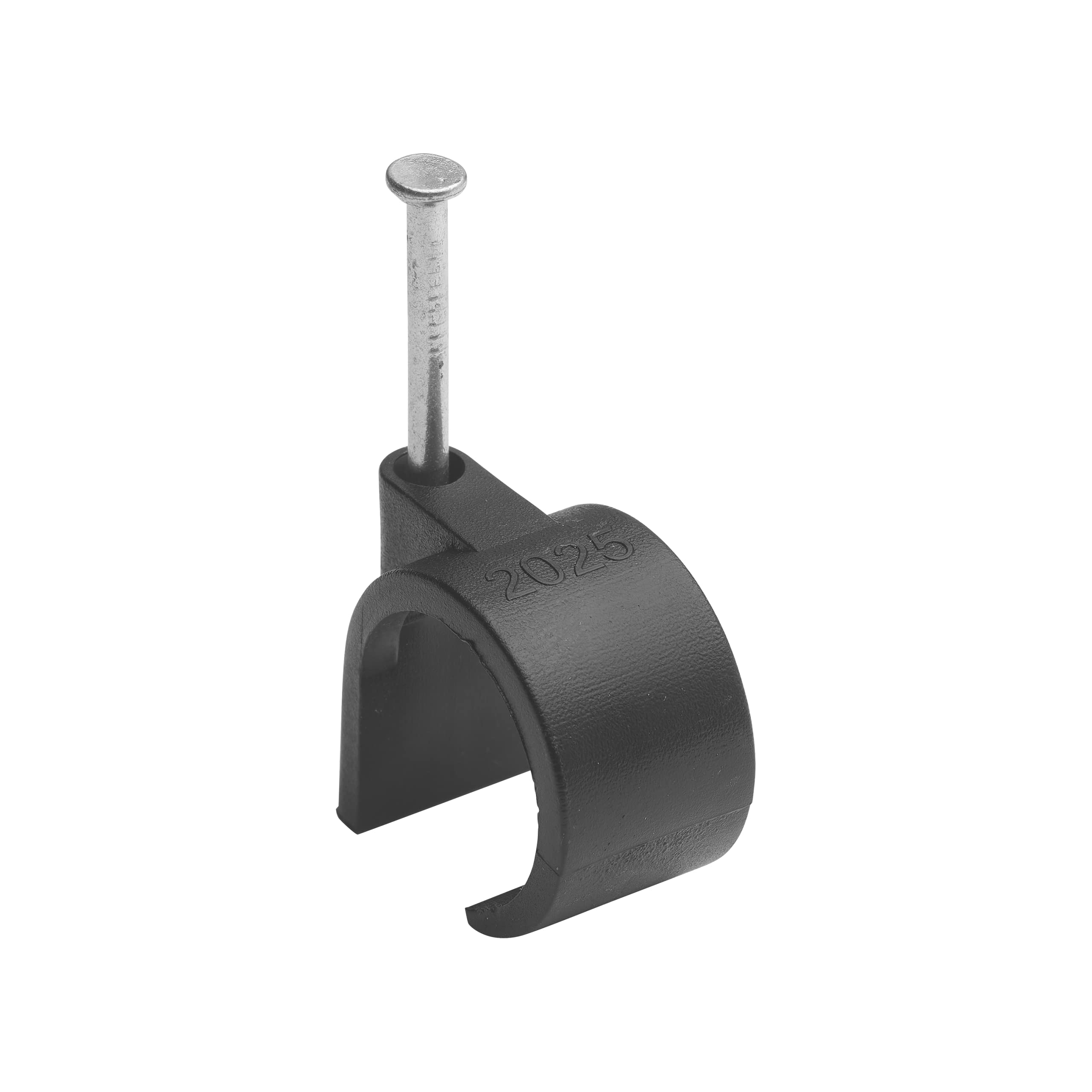 Debflex 700430 Cable Tie - Electric Cable Attachment and Connection - Cable Tie - Fixing Nail - Wire Tie Diameter 20 A 25 mm Black Pack of 50