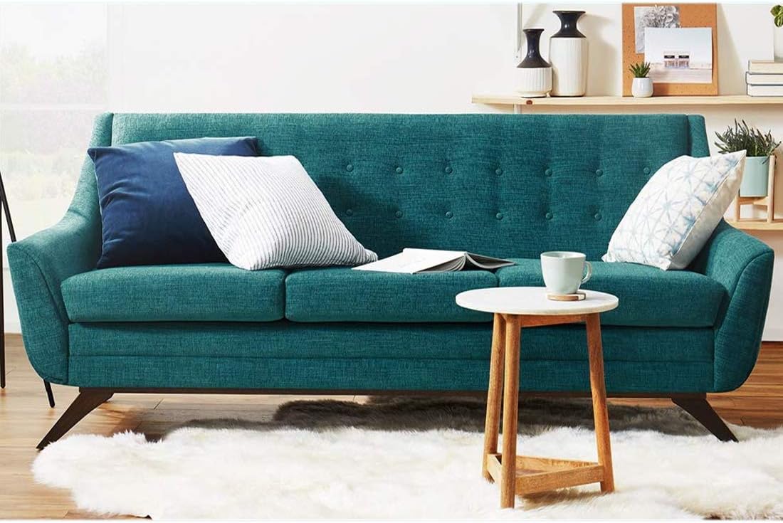 Furny Ryson 3 Seater Sofa (Blue)