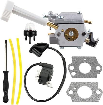 Amazon Com Harbot 308054079 Carburetor 291424001 Ignition Coil Module Tool For Ryobi Bp42 Ry08420 Ry08420a Backpack Blower Garden Outdoor