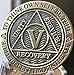 Recoverychip 5 Year AA Medallion Reflex Antique Chocolate Bronze Chip