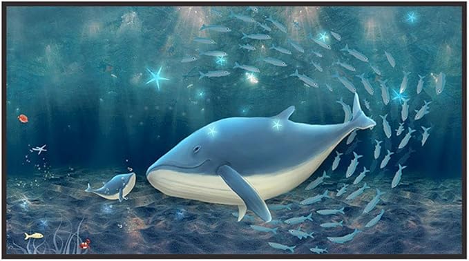 Animal De La Historieta De Los Niños Hermosos De La Ballena, Modernos