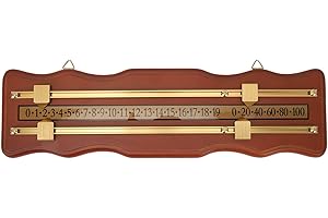 RiToEasysports Simple and Easy to Use Pool Games Scoreboard for The Home Club, 2 Undulating Clues