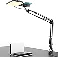 LED Selfie Light with Overhead Phone Mount，USB Powered Video Lighting Kit with Adjustable Arm Stand and 360°Phone Holder, Studio Lighting for Live Streaming, YouTube Videos, Cooking, Drawing