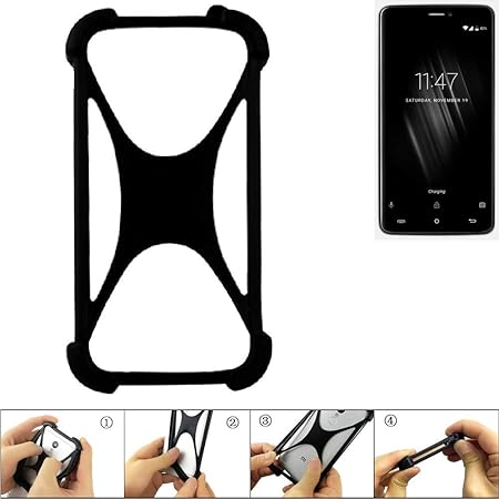 K-S-Trade Handyhülle für Cubot Max Schutz Hülle Silikon Bumper Cover Case Silikoncase TPU Softcase Schutzhülle Smartphone Sto
