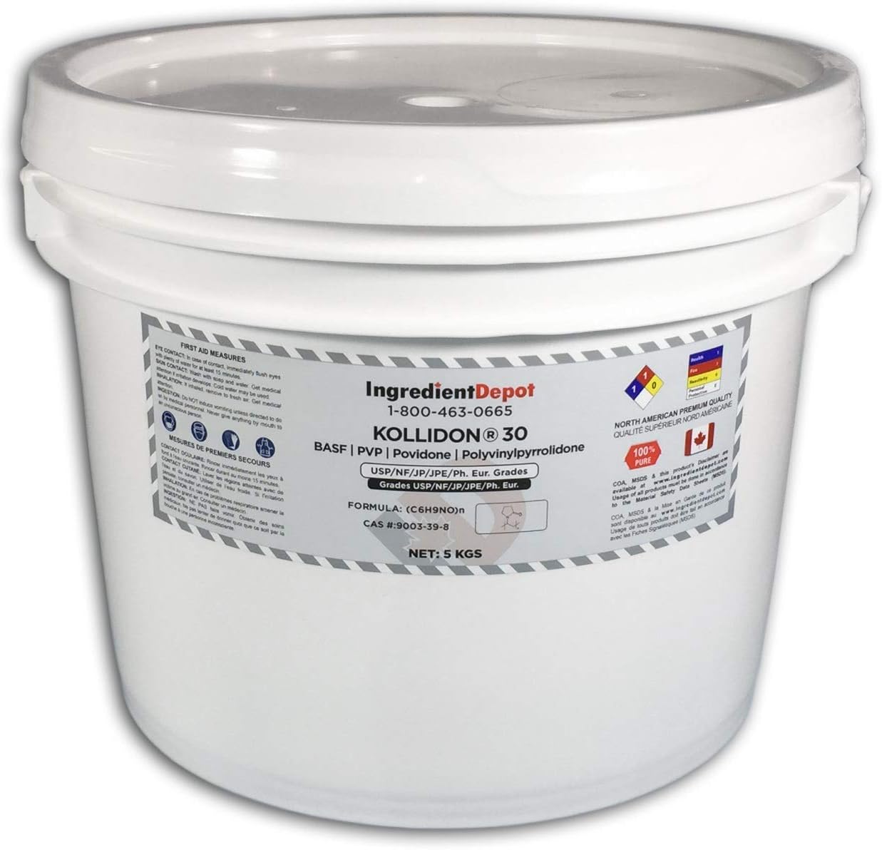 PVP | Povidone | Polyvinylpyrrolidone | 5 kgs