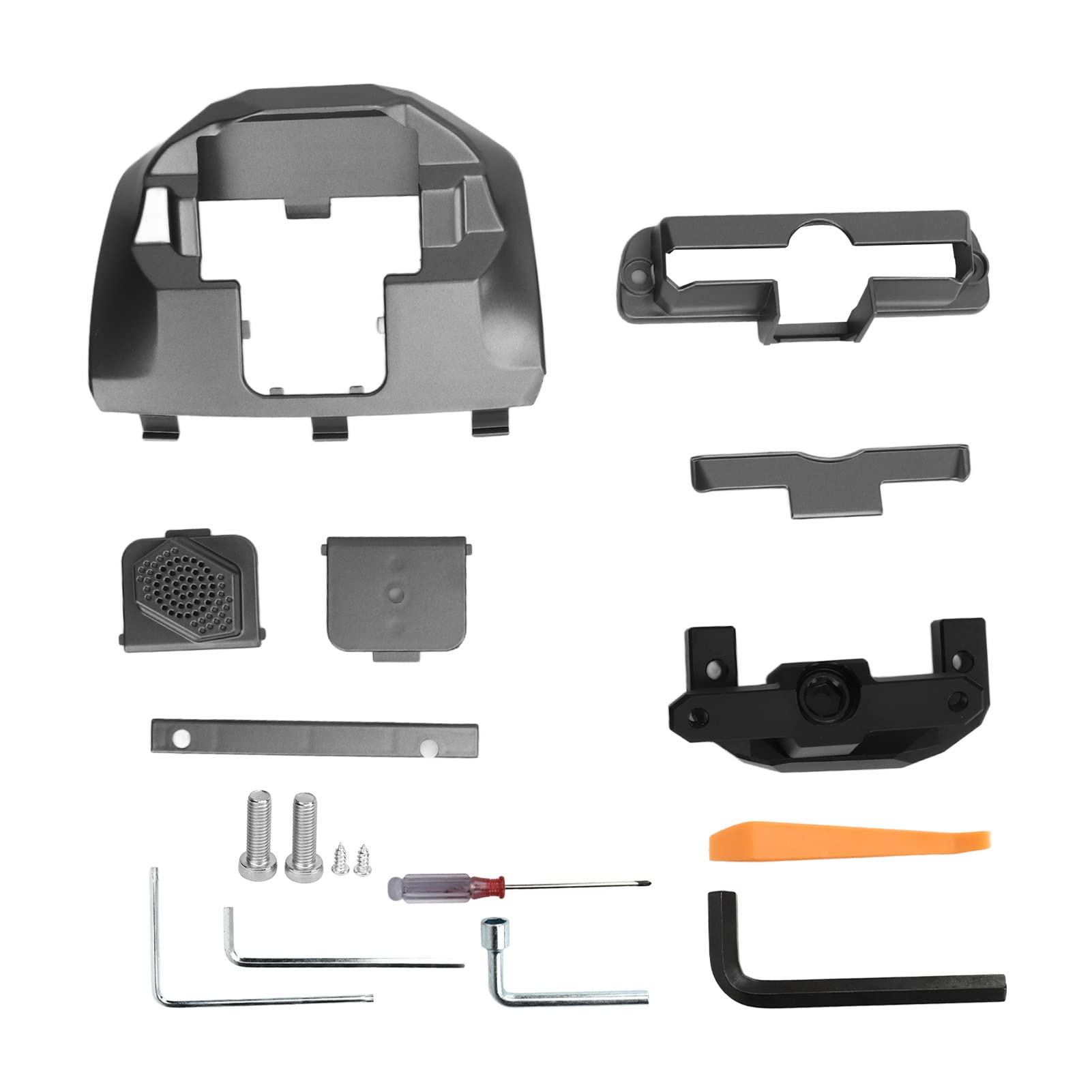 Screen Swivel Mount for 2017‑2022 Model Y 2020‑2022, Center Console Navigation Screen Rotating Holder with Four Direction Adjustments, GPS Navigation Rotation Stand