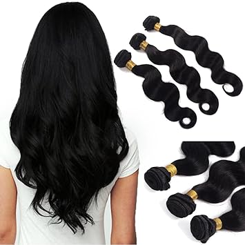 Sayfut 7a Grade Brazilian Body Wave Human Hair Bundles Weave Hair