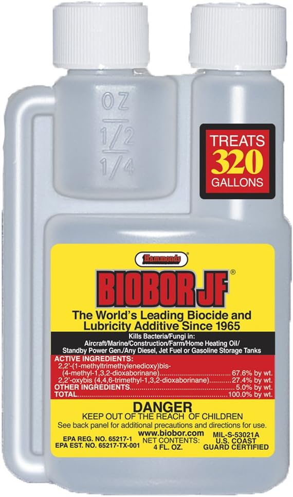 Biobor JF Diesel Fuel Biocide 4 oz