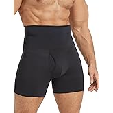 Clevvets Mens Shapewear Compression Shorts Slimming for Wanting Slimmer Waist Body Shaper Leg Boxer Briefs