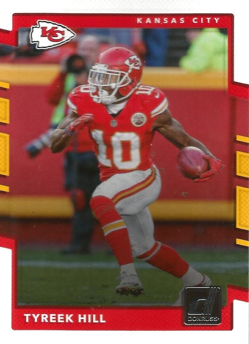 2017 Donruss 190 Tyreek Hill Kansas City Chiefs Football