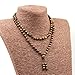 OVALBUY Buddhist Mala Hand Knotted 108 6mm Tiger Eye Beads for Meditation and Prayer