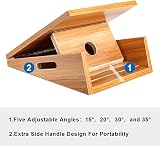 StrongTek Extra Large Wooden Slant Board 16 x 18 5 Positions 500 lb view 5