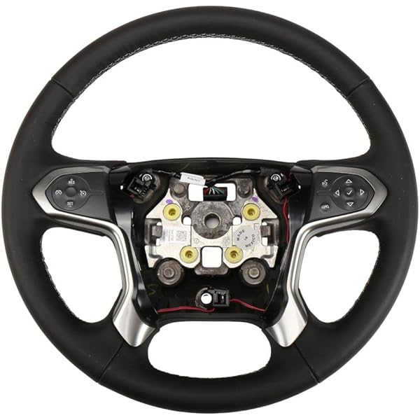 Amazon.com: GM Genuine Parts 84483768 Black Steering Wheel  