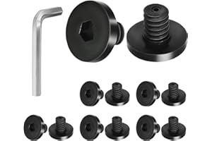 SWOZZTO Suncast 12PCS Shed Replacement Bolts with Screwdriver, Compatible with Suncast Storage Sheds