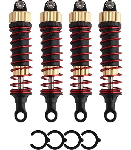 JIAFANRC FY-BZ03 Stoßdämpfer (2 Stück) - Offizielles Ersatzteil Für XLF X03, X04, X07, X08 1/10 RC Auto
