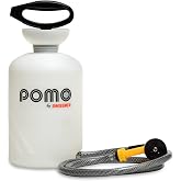 Portable Shower, 1.5 Gallon Camping Shower Multi-Use Sprayer w/Hand Pump | High Pressure Surf Rinse Kit, Beach Shower, Camp Shower, Dog Wash, Car Shower, Portable Shower Pump 45 PSI - No Power Needed!
