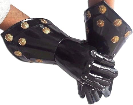 medieval armor gloves