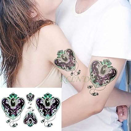 3pcswaterproof Autocollant De Tatouage Horloge Arrière Jambe