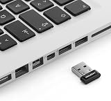 deleyCON Bluetooth 4.0 USB Adapter Stick Plug Play Windows 10 10m Range Black view 5