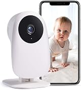 Nooie Baby Monitor 2K WiFi Camera Night Vision Motion Alert Alexa Cloud/SD