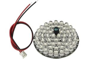 GODIYMODULES 850nm 48pcs LED IR Illuminator Infrared Night Vision Light Lamp for CCTV Camera IR Illuminators