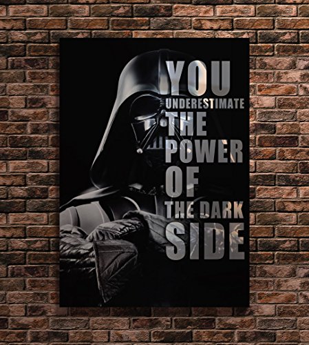 Darth Vader Famous Lines Darth Vader Print Famous Quotes Art (A1 23X33 Inches): Buy Online In Oman  At Desertcart