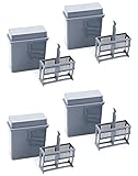 QWORK Microscope Slides Staining Jar and