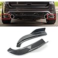 SKYYO Compatible with forJeep Grand Cherokee SRT 2012-2021 A Pair Rear Bumper Side Corner Splitters Aprons (Carbon Fiber Print)