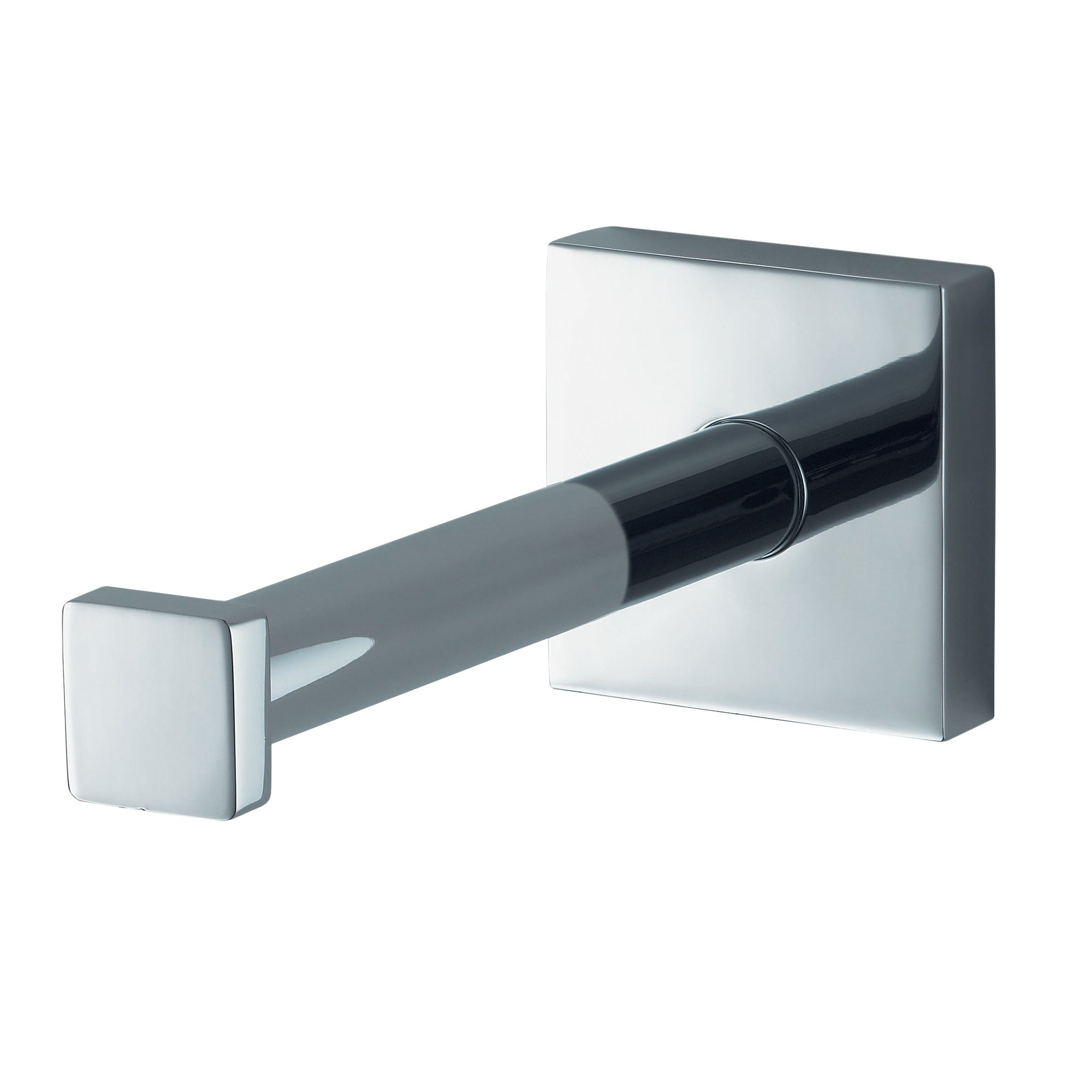 Haceka Mezzo 1113589 Stainless Steel and Zinc Alloy Spare Toilet Roll Holder, Silver