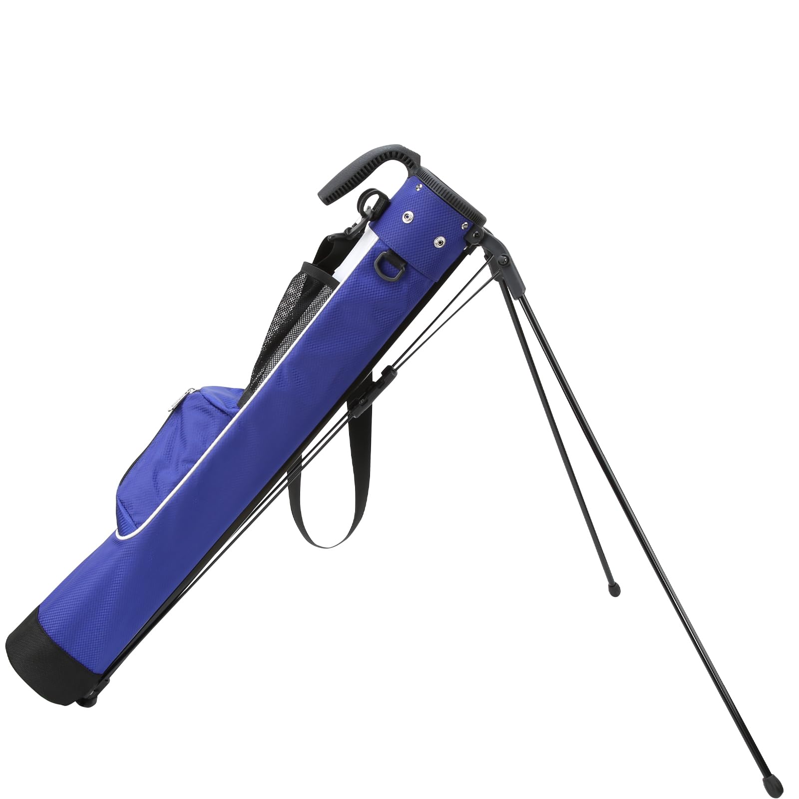 Photo 1 of PGM Lightweight Golf Stand Bag with Strap – Durable and Easy to Carry Sunday Bag for Pitch, Putt, Driving Range, Par 3, and Executive Courses – Golf Gun Bag